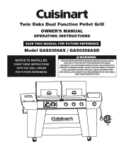 Cuisinart GAS0356AS User Manual