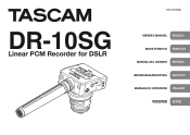 TASCAM DR-10SG Owners Manual