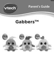 Vtech Gabbers - Jay Blue User Manual