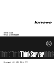 Lenovo ThinkServer TS200v (Finnish) Warranty and Support Information