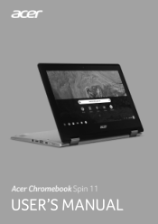 Acer Chromebook Spin 11 CP311-1H User Manual
