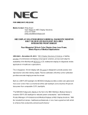 NEC MD302C4 Launch Press Release