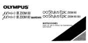 Olympus 102375 Stylus Epic Zoom 80 Instruction Manual (Spanish - 746 KB)