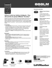 LiftMaster 888LM 888LM Sell Sheet Spanish