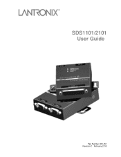 Lantronix SecureBox SDS1101 SecureBox SDS1101/SDS2101 - User Guide