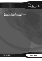 Rocketfish RF-RBREC User Manual (Spanish)