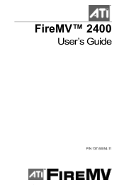 ATI 2400 User Guide