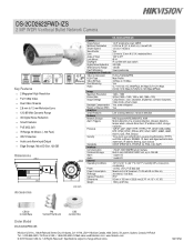 Hikvision DS-2CD2622FWD-IZS Data Sheet