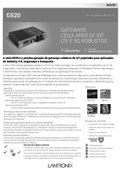Lantronix G520 G520 Product Brief - Portuguese