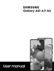 Samsung Galaxy A51 5G US Cellular User Manual