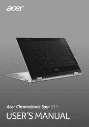 Acer Chromebook Spin 311 CP311-3H User Manual
