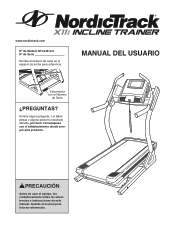 NordicTrack Incline Trainer X11i Interact Treadmill Msp Manual