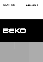 Beko OIM22500 User Manual