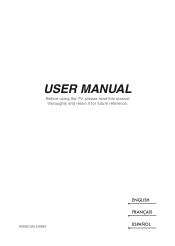 Hisense 43A6GV User Manual
