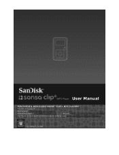 SanDisk SDMX18R-002GK-A57 User Manual