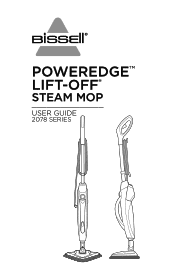 Bissell PowerEdge Lift-Off Steam Mop Hard Surface Steam Cleaner 20781 User Guide