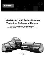 Dymo LabelWriter 450 Duo Label Printer Technical Reference