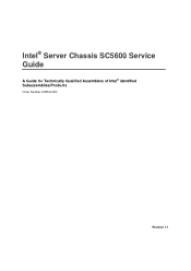Intel SC5600 Service Guide
