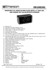 Emerson ER100201 Specifications