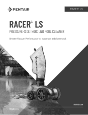 Pentair Pentair Racer LS Pressure-Side Inground Pool Cleaner Racer LS Cleaner Brochure -- English