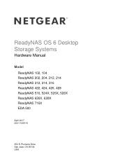 Netgear RN316 Hardware Manual