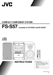 JVC FS-S57 Instruction Manual