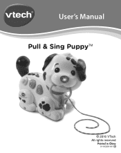 Vtech Pull & Sing Puppy User Manual