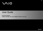 Sony VGN-FJ290P User Guide
