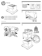 HP Color LaserJet Managed E65150 HCI Installation Guide