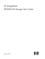 HP XP20000 HP StorageWorks XP24000 LUN Manager User's Guide, v01 (T5214-96006, June 2007)