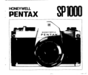 Pentax SP1000 SP1000 Manual