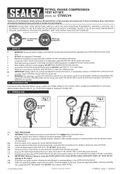 Sealey CT955 Instruction Manual