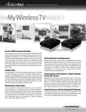 Actiontec MyWirelessTV Wireless HD Receiver Datasheet