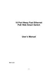 Edimax ES-5816P Manual
