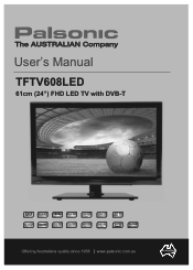 Palsonic tftv608led Owners Manual