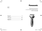 Panasonic ES-LV65 Operating Instructions Multi-lingual