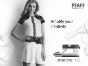 Pfaff creative 1.5 Brochure