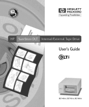 HP C5726A HP Surestore DLT Internal/External Tape Drive User's Guide