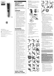 Philips QP6620 User manual