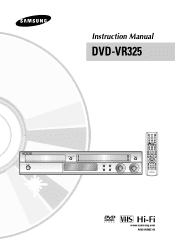 Samsung DVD-VR325 Quick Guide (easy Manual) (ver.1.0) (English)
