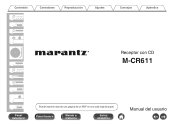 Marantz M-CR611 Owners Manual Spanish