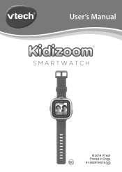 Vtech Kidizoom Smartwatch - Camouflage User Manual