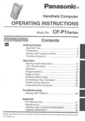 Panasonic CFP1S3BZZ3M CFP1S3BZZ3M User Guide