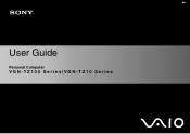 Sony VGN-TZ190N User Guide
