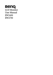 BenQ EW2430 User Manual