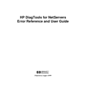 HP D7171A HP Netserver DiagTools v2.0 User Guide