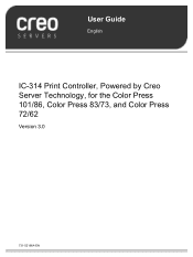 Konica Minolta AccurioPress C2070 IC-314 User Guide