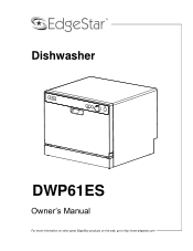 EdgeStar DWP61ES Owner's Manual