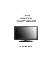 Panasonic PLCD42HD User Manual