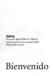 BenQ PB6210/ PB6110 Manual del usuario